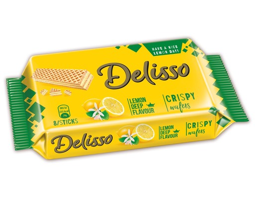 Delisso 40g oplatky plněné krémem s citronovou příchutí