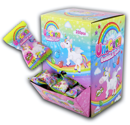 UNICORN BUBBLE GUM 4,5g žvýkačka