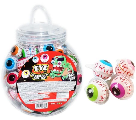 EYE BUBBLE GUM 13g ovocné žvýkačky