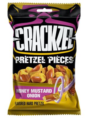 CRACKZEL 65g preclíkové kousky s medovo–hořčicovo-cibulovým kořením