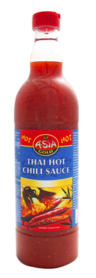 Thai hot chili sauce 700 ml, pikantní čili omáčka