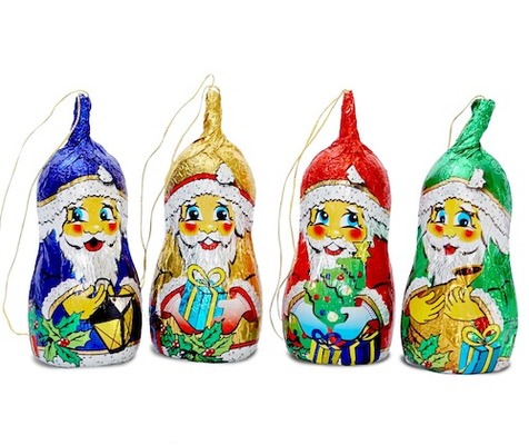 Mikuláš 15g závěs z mléčné čokolády