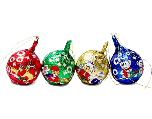 Vánoční koule 15g z mléčné čokolády