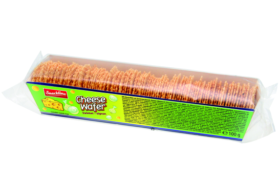 Sýrové oplatky s příchutí cibule 100g